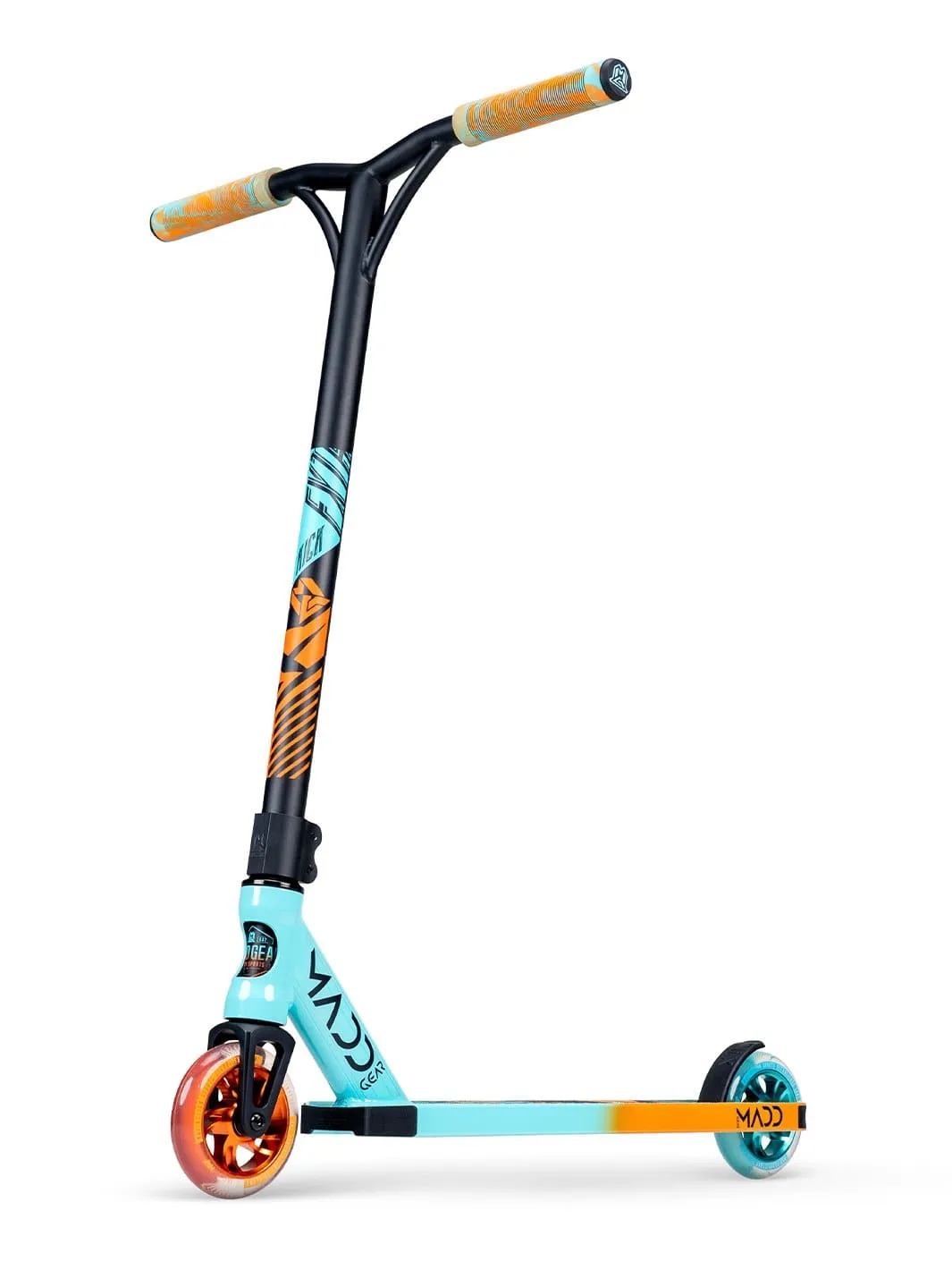 Madd Gear Kick Extreme stunt sparkcykel teal-orange 100 kg