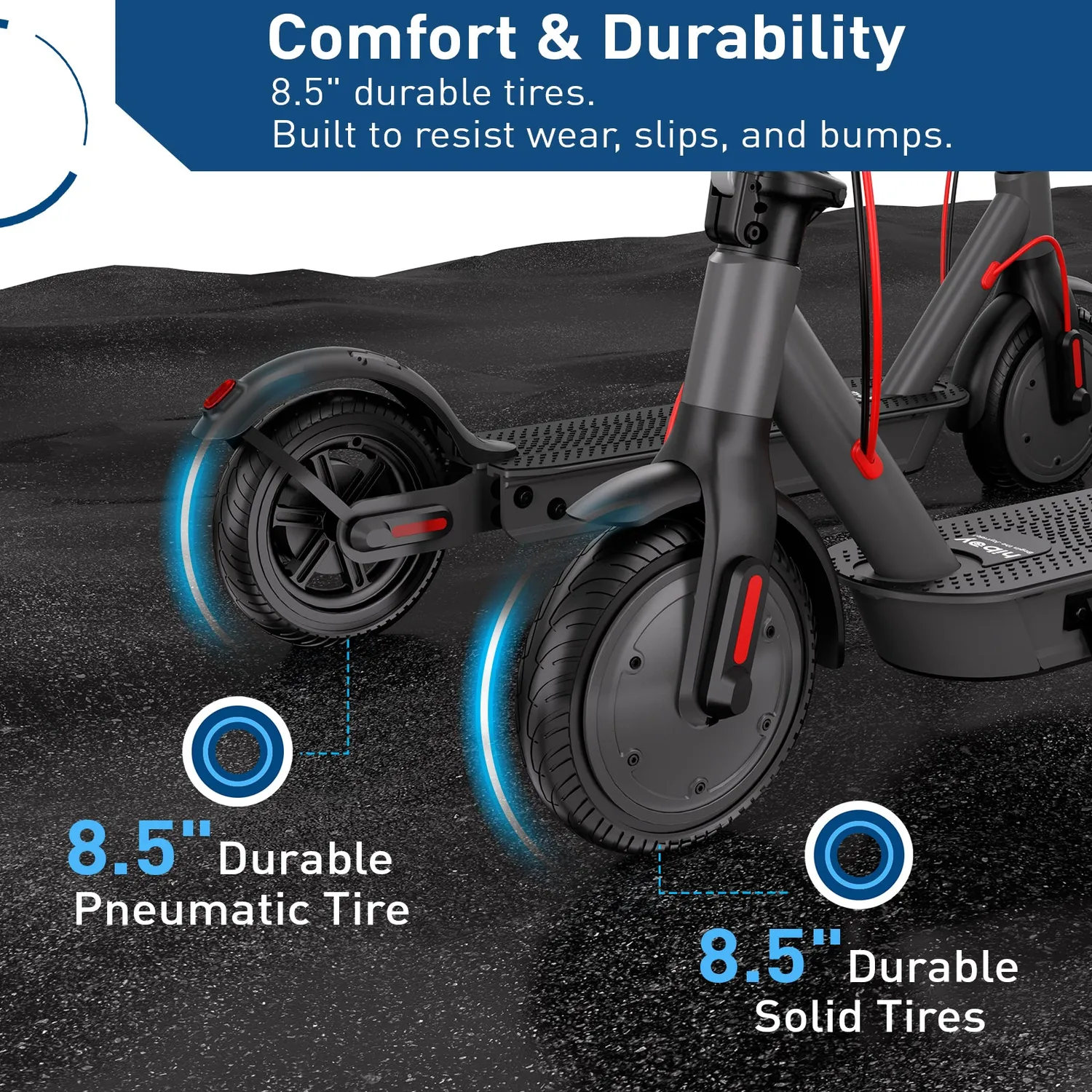 Hiboy S3 elsparkcykel renoverad