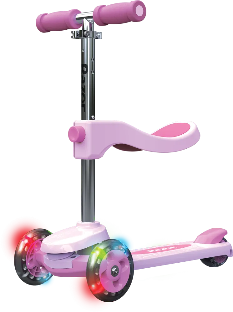 Razor Rollie sparkcykel blå 3-hjul sitt