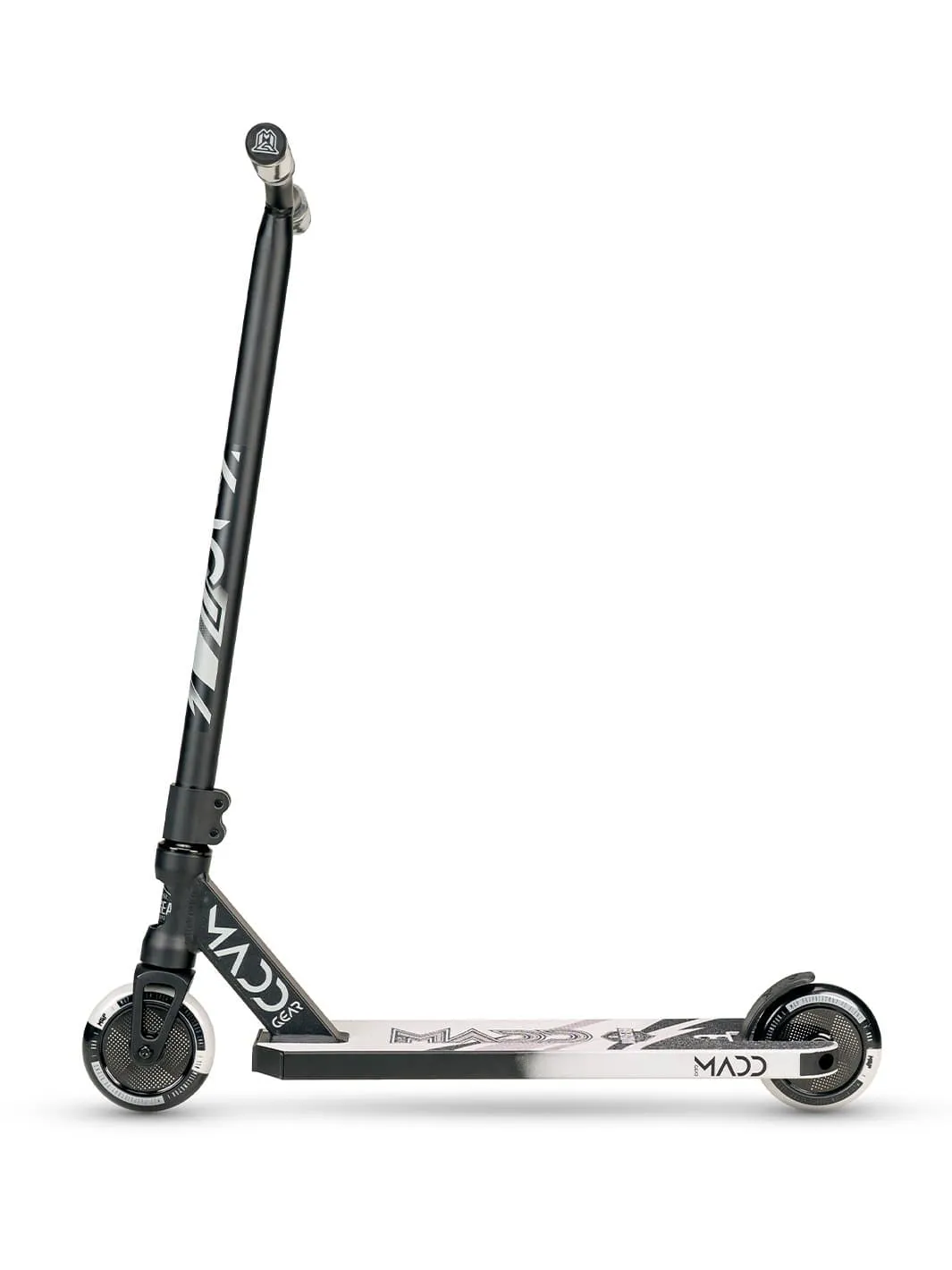 MG Kick Pro sparkcykel 5 tum svart grå lätt