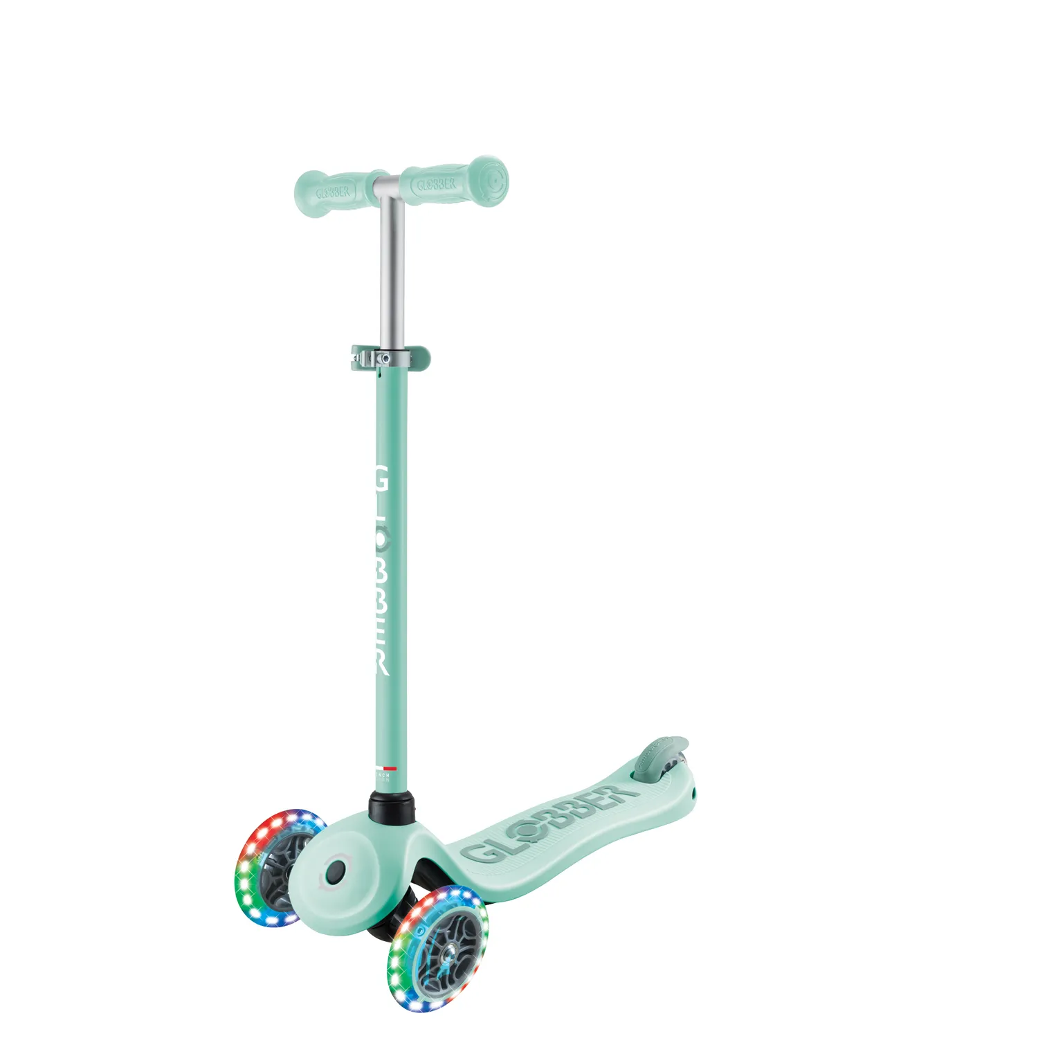 Globber Go-Up Sporty Lights 360 sparkcykel med sits LED