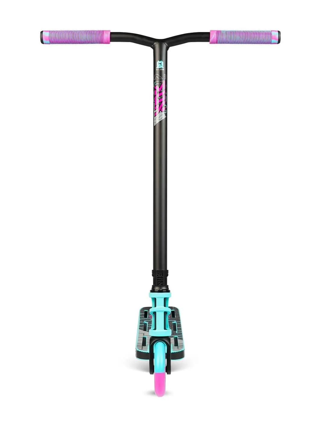 Madd Gear MGX P1 sparkcykel Teal Pink nybörjare