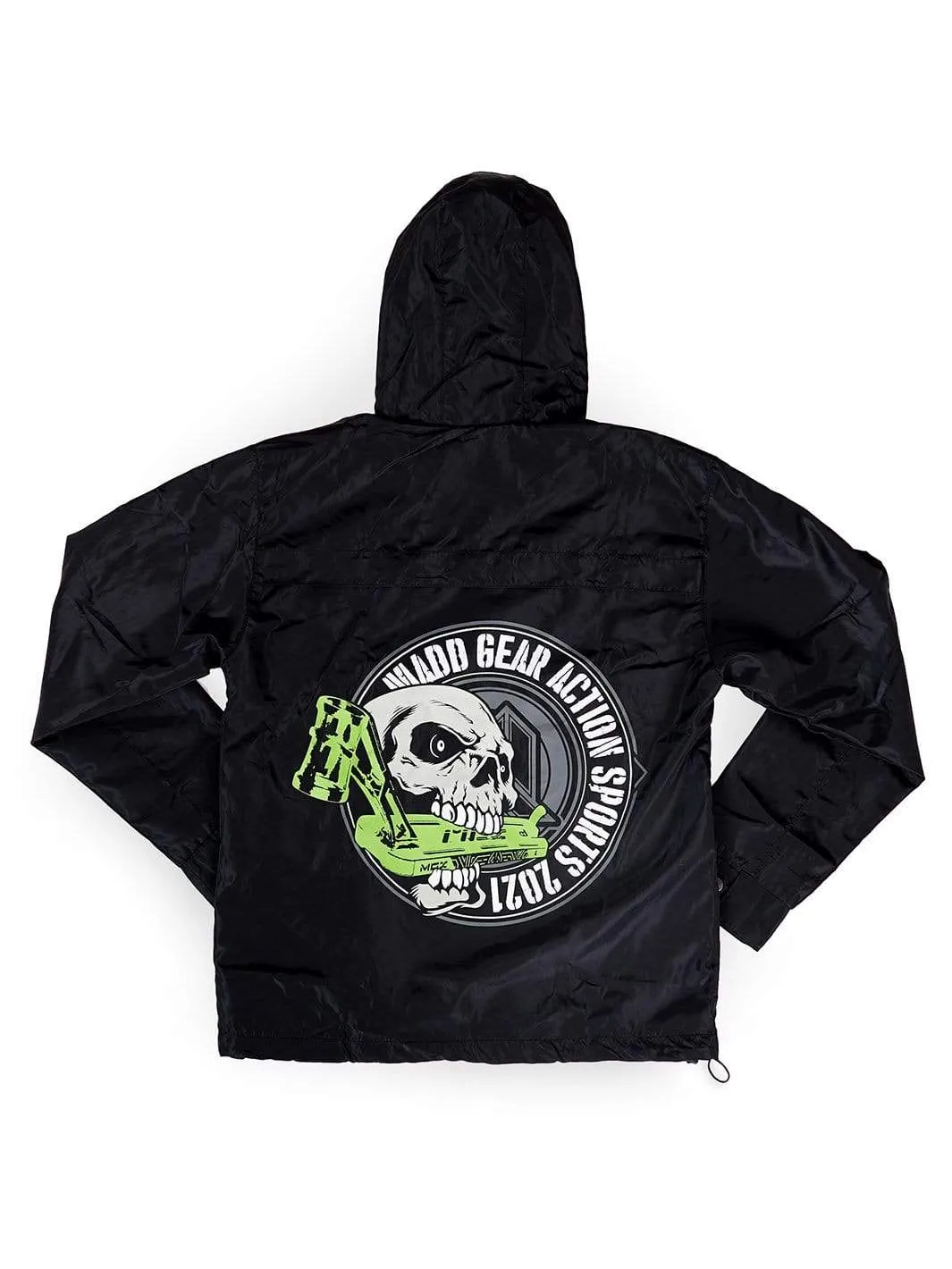 MGP Windbreaker vindjacka svart med luva lätt