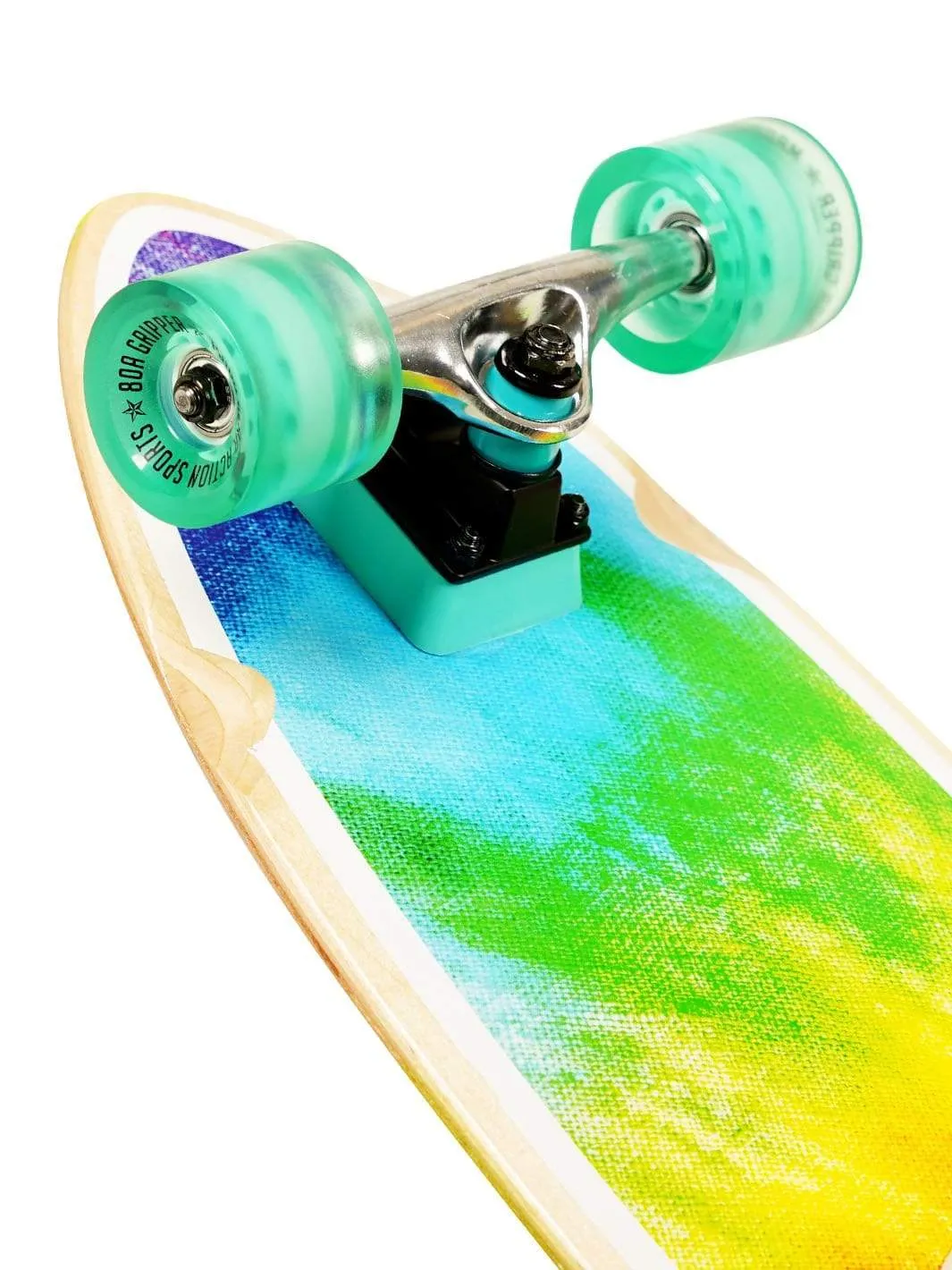 Madd Gear Longboard Tie Dye cruiser 36" komplett flerfärgad