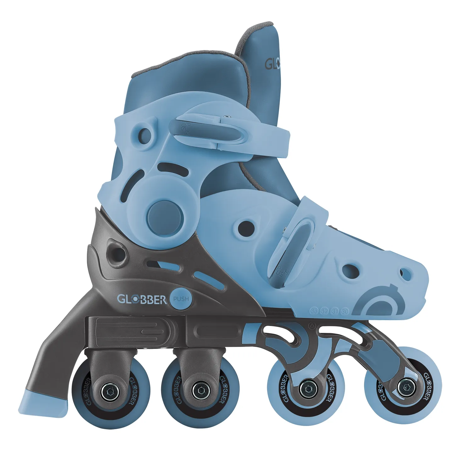 Globber Learning Skates 2in1 rullskridskor barn justerbara