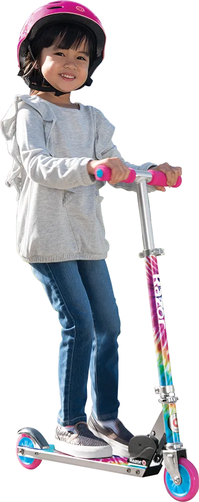 Razor A Tie-Dye sparkcykel barn 65 kg färgglad