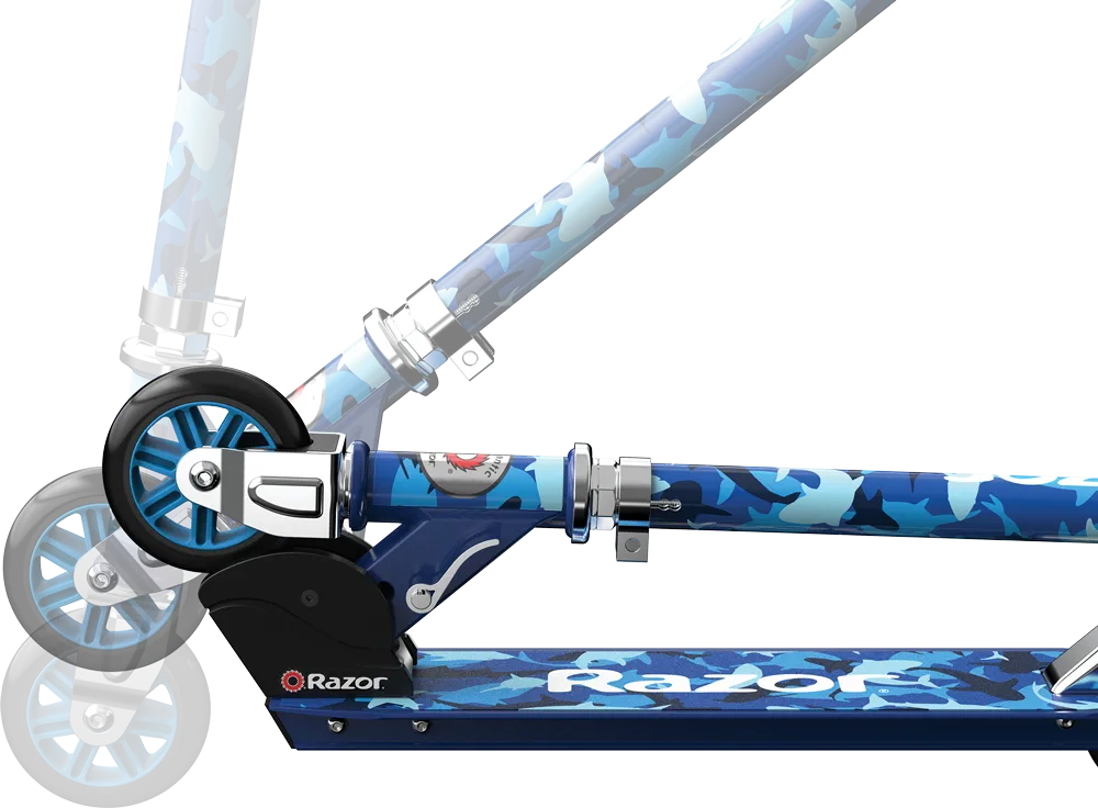 Razor A Shark Camo sparkcykel barn 65 kg aluminium