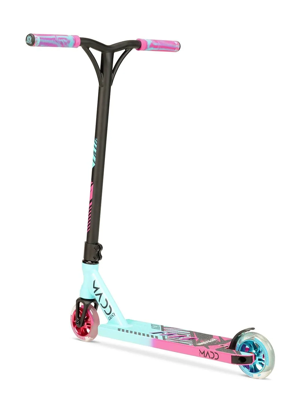 Madd Gear Kick Extreme sparkcykel teal pink fullsize