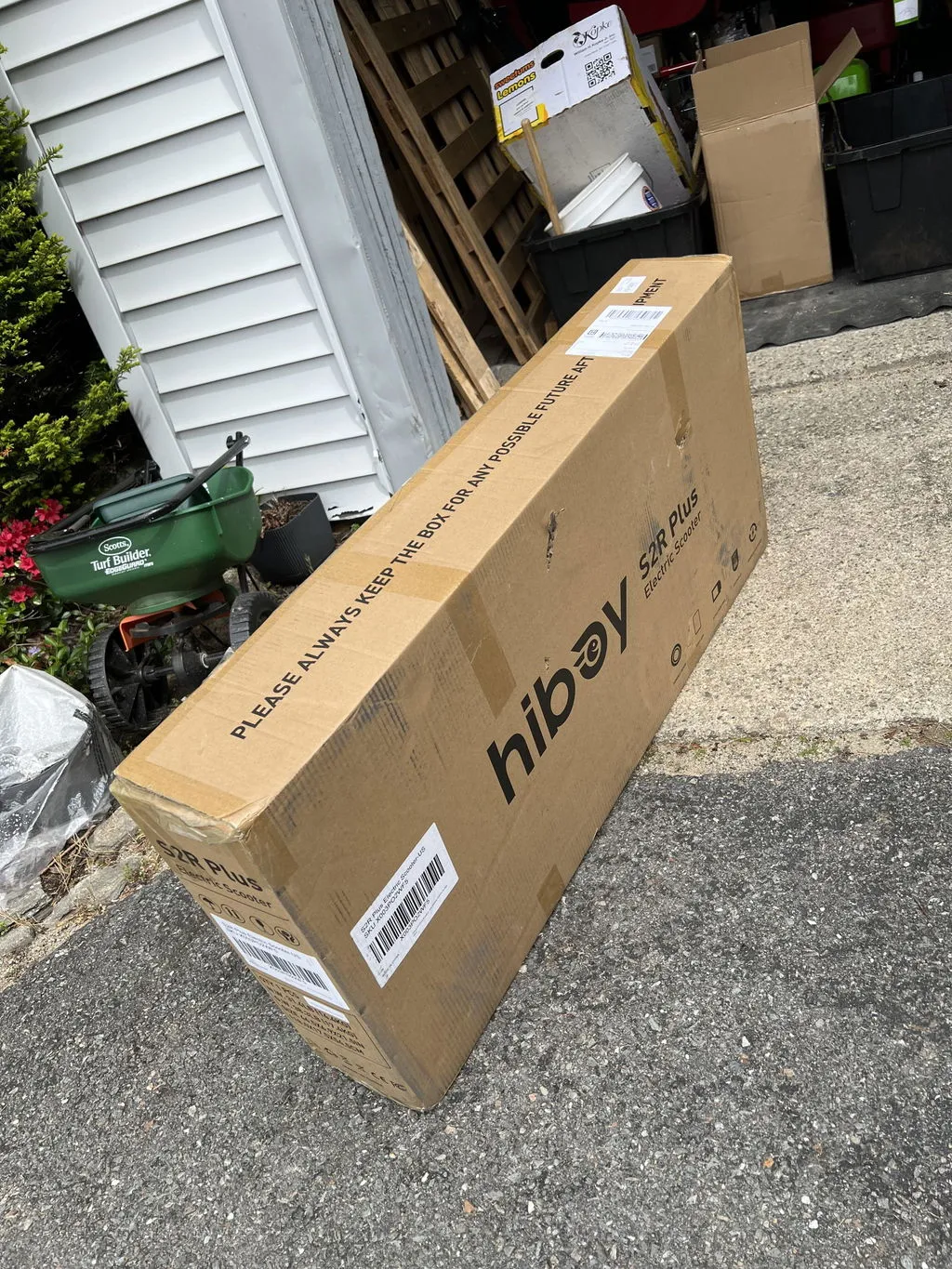 Hiboy S2R Plus elsparkcykel löstagbart batteri