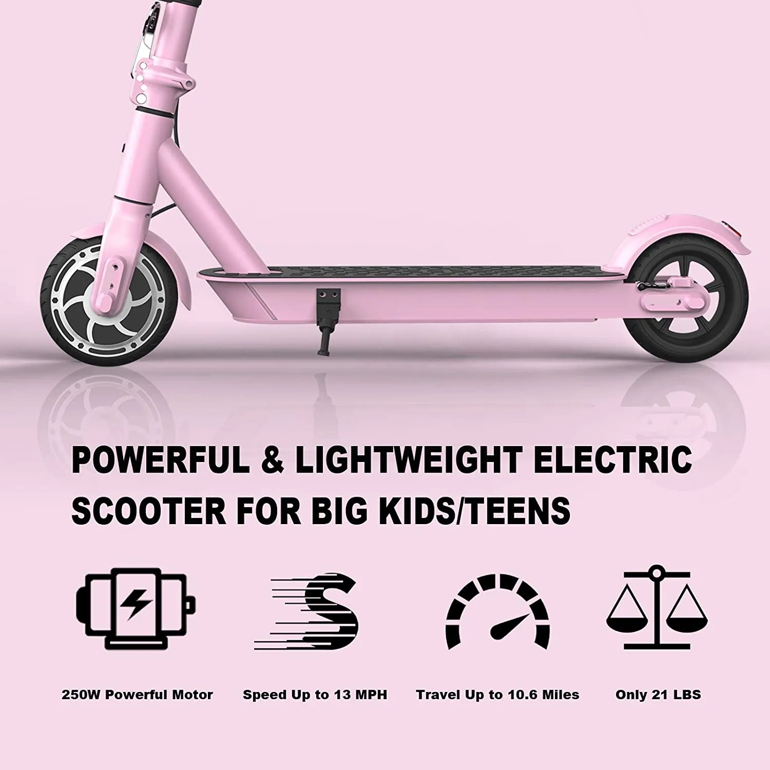 Hiboy S2 Lite elsparkcykel renoverad svart