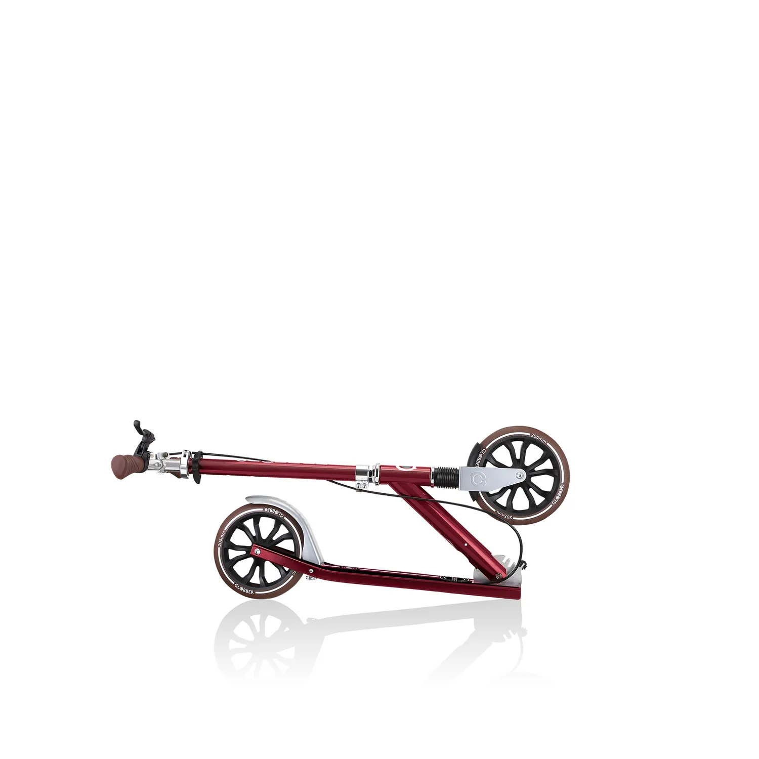Globber NL 205 Deluxe sparkcykel 205 mm handbroms