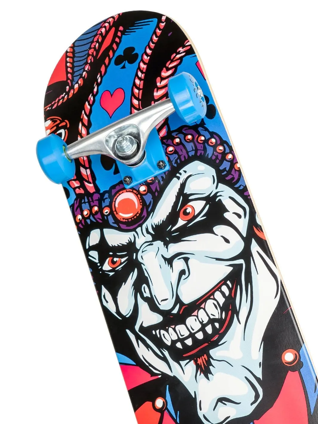 Madd Gear Kickflip Jester skateboard 31" nybörjarbräda